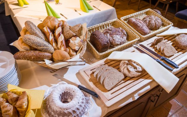 Frühstück im Hotel Haflingerhof, Wildschönau