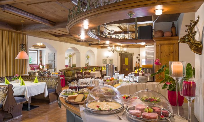 Frühstück im Hotel Haflingerhof, Wildschönau