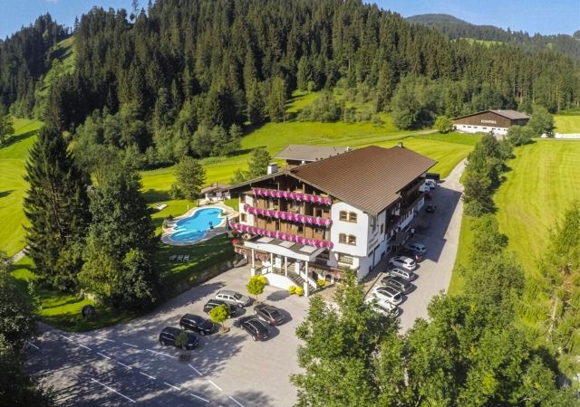 Hotel aerial view