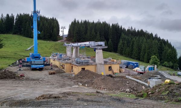 Neubau der Mittelstation am Schatzberg