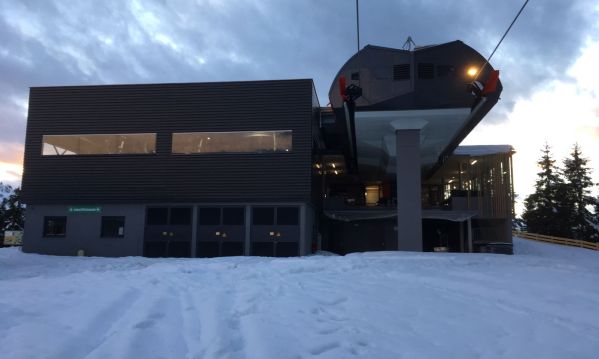 Bergstation der Schatzbergbahn