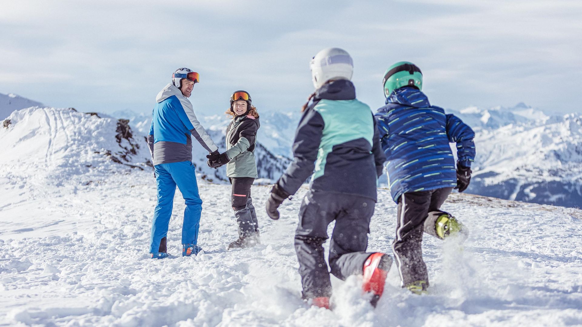 Fun und Action mit der Familie Ski Juwel Alpbachtal Wildschönau