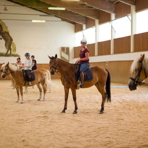Hotel mit Reithalle und Reitstunden in der Wildschönau