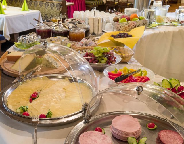 Large Breakfast in the Hotel Haflingerhof, Wildschönau