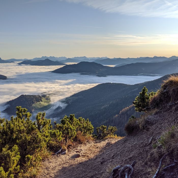 Blick von der Gratlspitze in der Wildschönau, Tirol