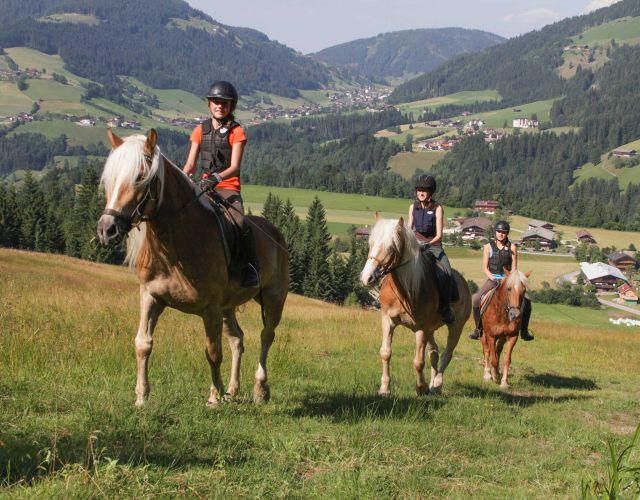 Riding holidays with children
